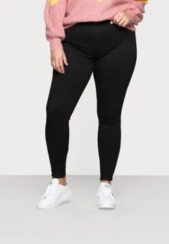 NMCALLIE SKINNY JEANS - Jeans Skinny Fit - Black Denim