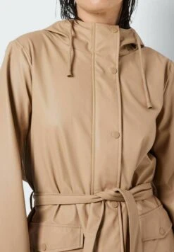 Noisy May REGEN - Regenjacke / Wasserabweisende Jacke - Beige -Fashion Verkauf 025cb4ccb0804fcd8dad87a047567d59