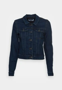 Noisy May NMDEBRA - Jeansjacke - Dark Blue Denim -Fashion Verkauf 04737264e4c44ee5a8ac37679a2bb0fe