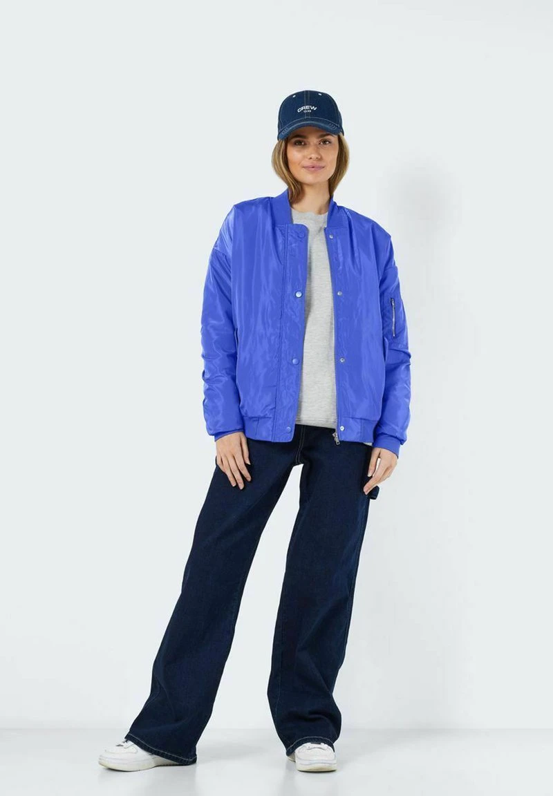 Noisy May BLOUSON - Bomberjacke - Dazzling Blue 4 Noisy May BLOUSON - Bomberjacke - Dazzling Blue - Image 2
