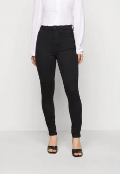 Noisy May Petite NMCALLIE - Jeans Skinny Fit - Black Denim
