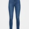 NMCALLIE HIGH WAIST - Jeans Skinny Fit - Medium Blue -Fashion Verkauf 0df63410102646f3a653e34c8fafb40c