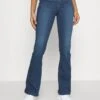Noisy May NMSALLIE - Flared Jeans - Medium Blue Denim -Fashion Verkauf 0e2ee212638e4f2284b50b14f96ae8f0