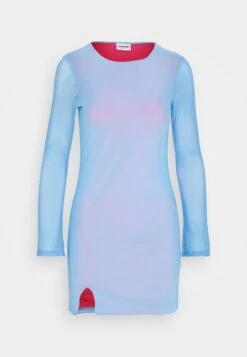 Noisy May NMCARRIE SHORT SLIT DRESS - Etuikleid - Azure Blue -Fashion Verkauf 12c238b116e24143a6ee7190f1ea8599