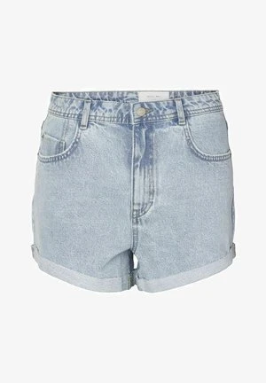 Noisy May HIGH WAIST - Jeans Shorts - Light Blue Denim 6 Noisy May HIGH WAIST - Jeans Shorts - Light Blue Denim - Image 4