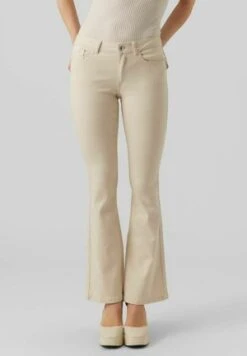 Noisy May Flared Jeans - Ecru -Fashion Verkauf 1dfad10c68954213bae1d31206e1d018