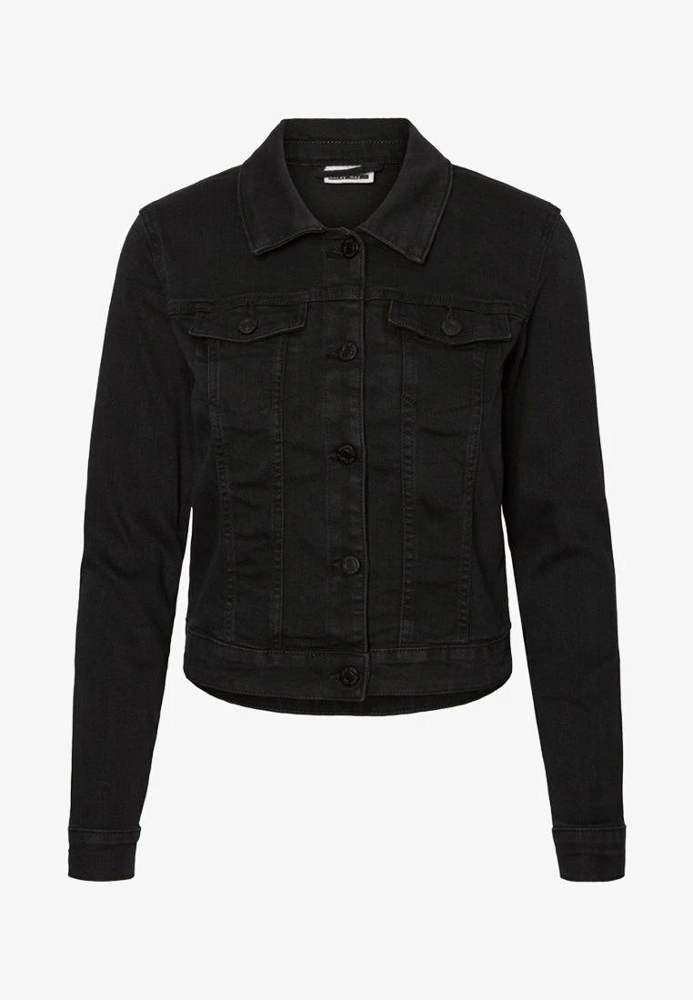 Noisy May NMDEBRA JACKET - Jeansjacke - Black 6 Noisy May NMDEBRA JACKET - Jeansjacke - Black - Image 4