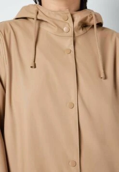Noisy May SKY L/S A-LINE RAINCOAT NOOS - Regenjacke / Wasserabweisende Jacke - Beige Mottled Beige -Fashion Verkauf 392f6e669814435d93f095c160e2a81a