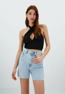 Noisy May HIGH WAIST - Jeans Shorts - Light Blue Denim 13 Noisy May HIGH WAIST - Jeans Shorts - Light Blue Denim -Fashion Verkauf 3d00542eb5164ef4bc101e4fd9b7e78c