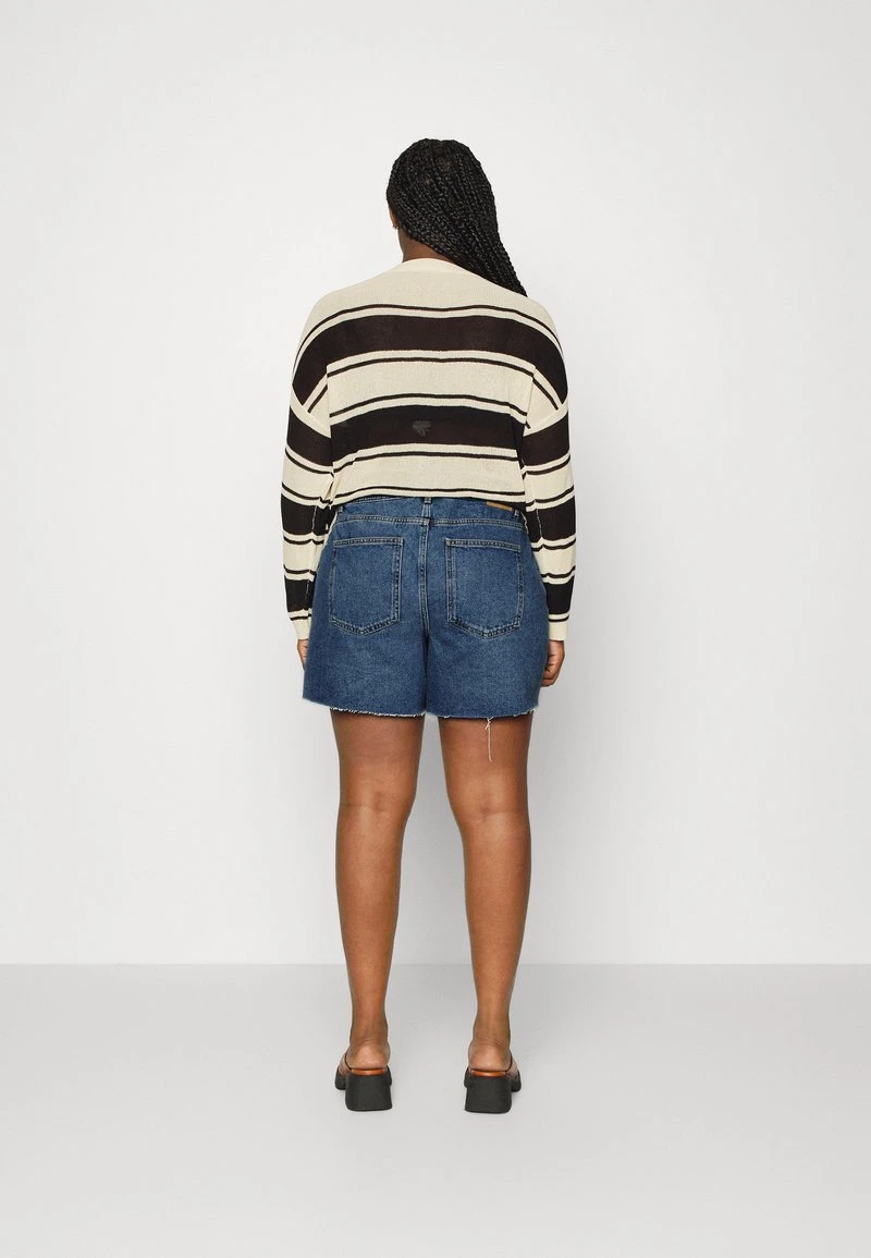 Jeans Shorts - Medium Blue Denim 5 Jeans Shorts - Medium Blue Denim - Image 3