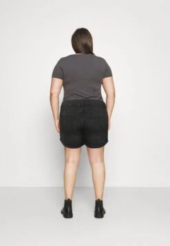 NMSMILEY - Jeans Shorts - Black Denim -Fashion Verkauf 40c33abea9164a7398cf41a53dcf57ab