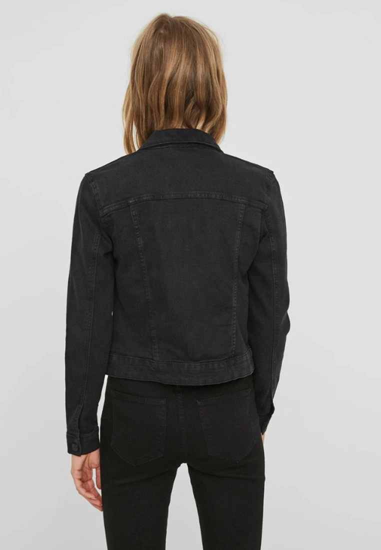 Noisy May NMDEBRA JACKET - Jeansjacke - Black 4 Noisy May NMDEBRA JACKET - Jeansjacke - Black - Image 2