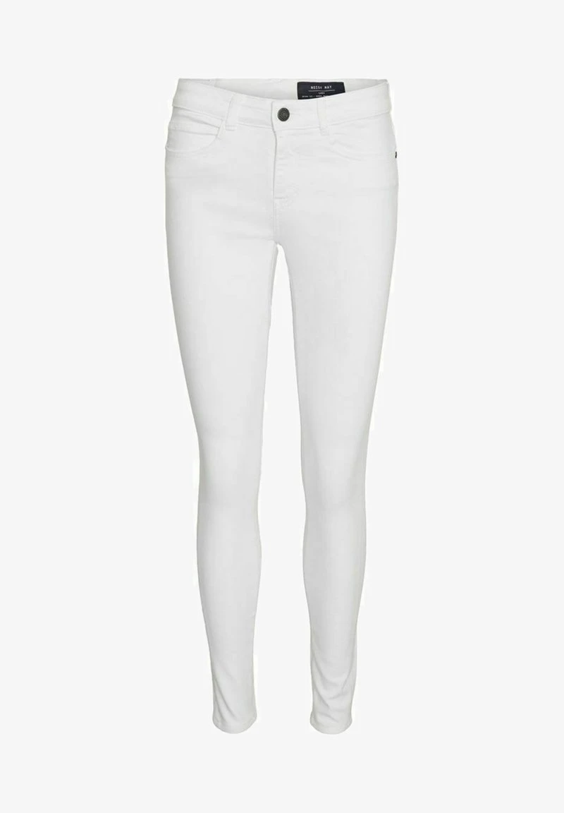 Noisy May Jeans Skinny Fit - Bright White 7 Noisy May Jeans Skinny Fit - Bright White - Image 5