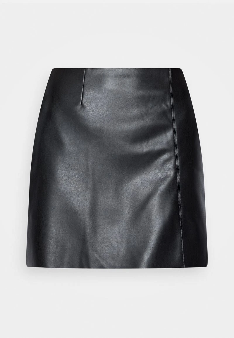 Noisy May NMCLARA PENNY HIGH WAIST SLITSKIRT - Minirock - Black 7 Noisy May NMCLARA PENNY HIGH WAIST SLITSKIRT - Minirock - Black - Image 5