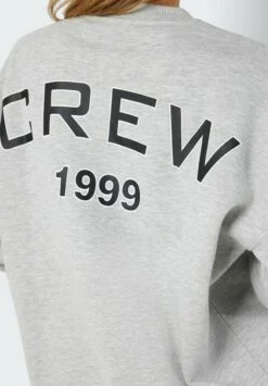 Noisy May CREW - Sweatshirt - Light Grey Melange -Fashion Verkauf 52a6bb04b9a54654b67610b4401a319d