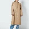 Noisy May SKY L/S A-LINE RAINCOAT NOOS - Regenjacke / Wasserabweisende Jacke - Beige Mottled Beige -Fashion Verkauf 53d3d3d90a5b414cabb2811abd5dddc9