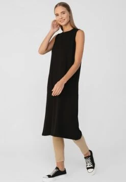 NMTHEA V-NECK SPENCER DRESS - Freizeitkleid - Black -Fashion Verkauf 6b6ca292c94f49d9981714b4afac949a