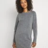 Noisy May Strickkleid - Mottled Grey -Fashion Verkauf 6bc616527d844485b3a3ef958e25a4fa