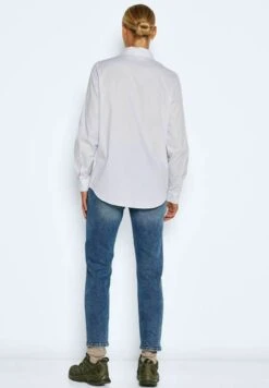 Noisy May LANGÄRMELIGES - Hemdbluse - Bright White -Fashion Verkauf 73b0a841cf5148ae965cd8e7d66c643c