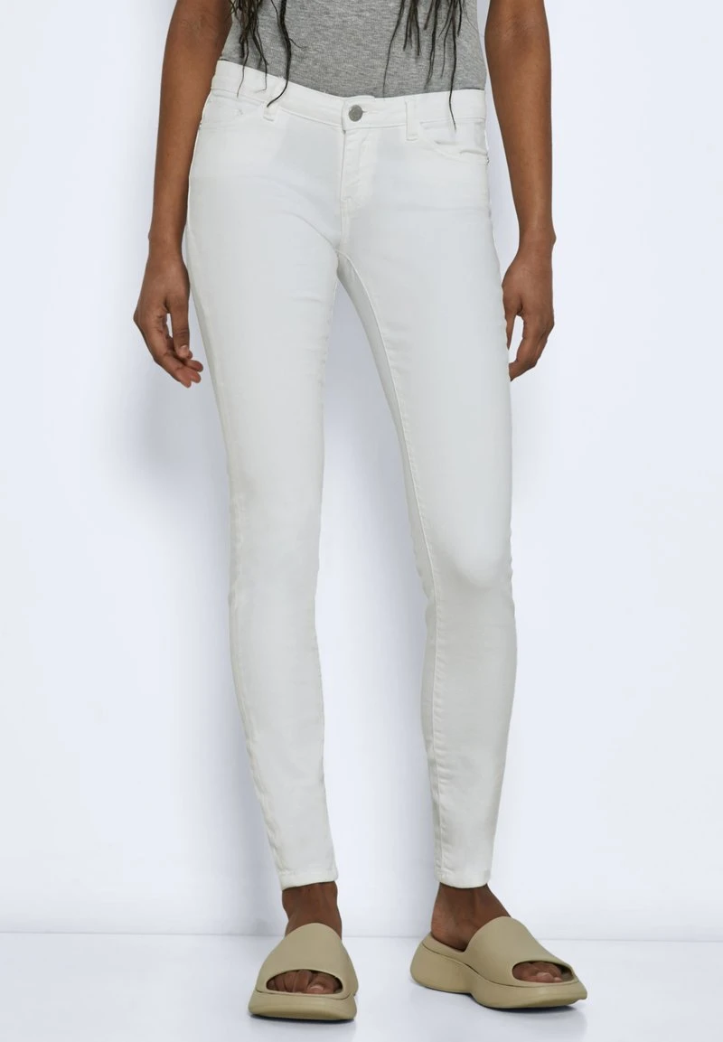 Noisy May Jeans Skinny Fit - Bright White 3 Noisy May Jeans Skinny Fit - Bright White