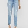Noisy May Jeans Slim Fit - Light Blue Denim