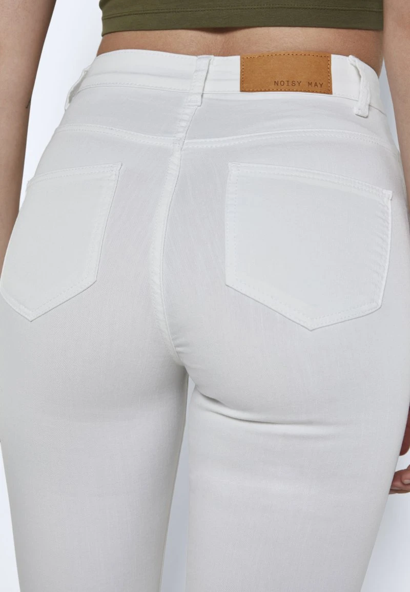 Noisy May NMCALLIE - Jeans Skinny Fit - Bright White 8 Noisy May NMCALLIE - Jeans Skinny Fit - Bright White - Image 6