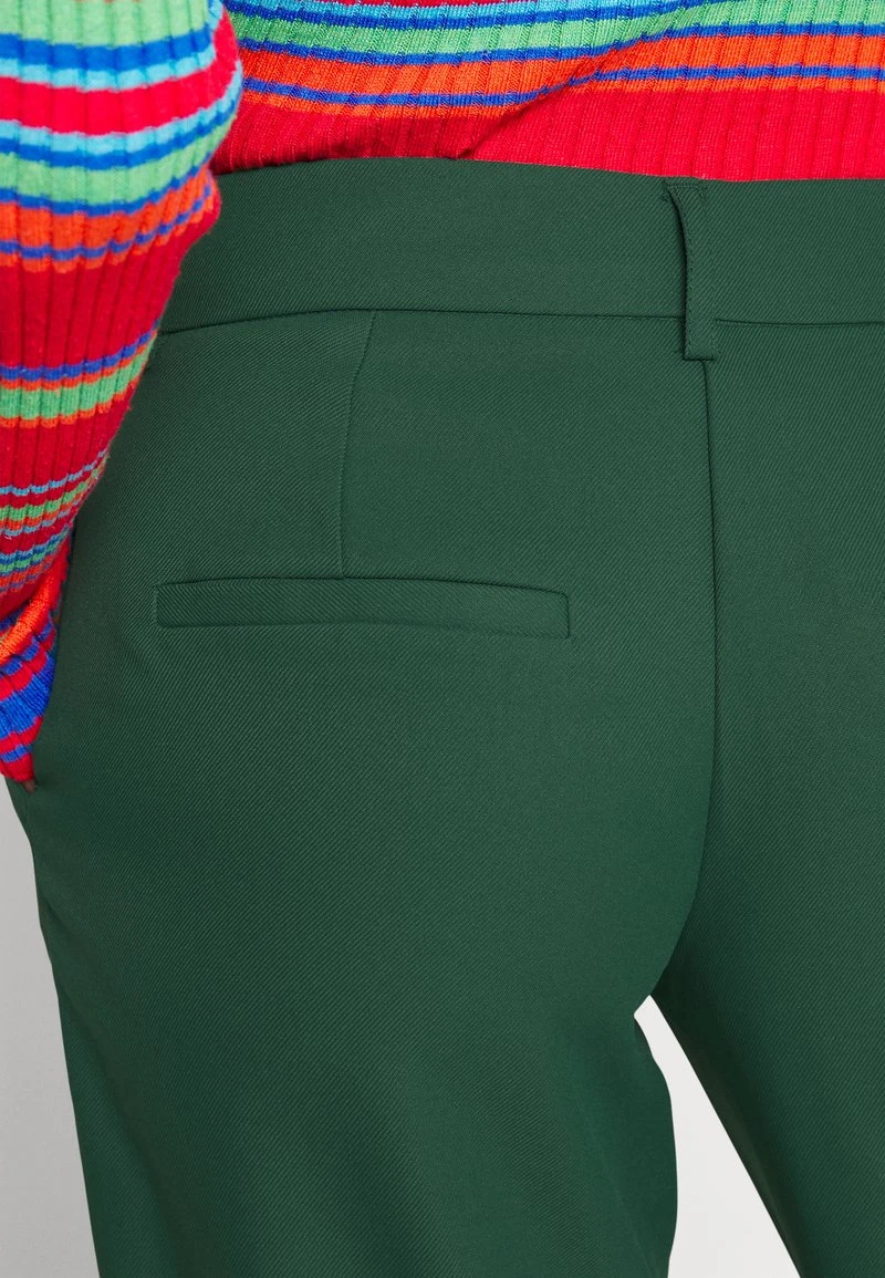 Noisy May Petite NMPINOLA WIDE LEG PANTS - Stoffhose - Green 8 Noisy May Petite NMPINOLA WIDE LEG PANTS - Stoffhose - Green - Image 6