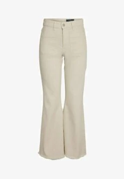 Noisy May Flared Jeans - Ecru