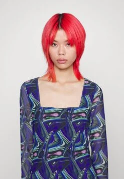 Noisy May NMLESLEY SQUARE SHORT DRESS - Freizeitkleid - Deep Blue -Fashion Verkauf 811a79cea7374438bfcb47d33a252286