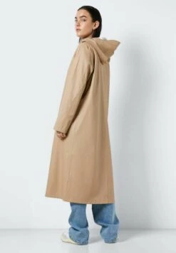 Noisy May SKY L/S A-LINE RAINCOAT NOOS - Regenjacke / Wasserabweisende Jacke - Beige Mottled Beige -Fashion Verkauf 82c98cdb2a6d418993514d4b3d913bcd