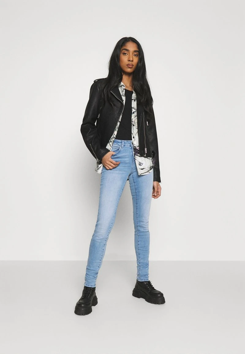 Noisy May NMLUCY - Jeans Skinny Fit - Light Blue Denim 4 Noisy May NMLUCY - Jeans Skinny Fit - Light Blue Denim - Image 2