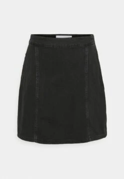 Noisy May NMPERI SKIRT - Jeansrock - Black Dneim