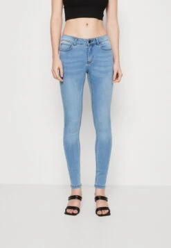 Noisy May NMBILLIE - Jeans Skinny Fit - Light Blue Denim