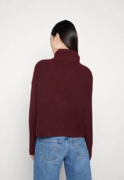 Noisy May NMNEWALICE HIGH NECK - Strickpullover - Windsor Wine -Fashion Verkauf 8953c314adb84b9eb2ce237db806767b