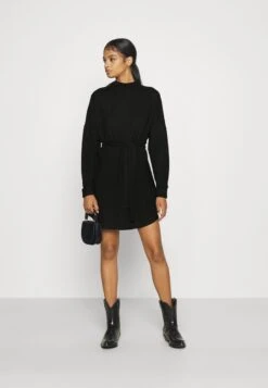 Noisy May NMCITY AVA SHORT DRESS - Strickkleid - Black -Fashion Verkauf 8b661499bd83481d8724c81d1d5ba4ff