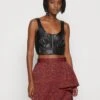 Noisy May NMPAULO CROP TOP - Top - Black