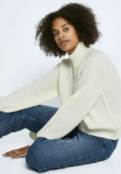 Noisy May NMTIMMY - Strickpullover - Weiß -Fashion Verkauf 8f6d632c52a64a32b269673bc43fbfb8