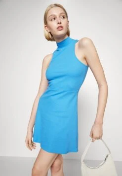 Noisy May NMMANALA HIGHNECK SKATER DRESS - Jerseykleid - Azure Blue 12 Noisy May NMMANALA HIGHNECK SKATER DRESS - Jerseykleid - Azure Blue -Fashion Verkauf 910373a6cd7d4b0caefa77608115cd69