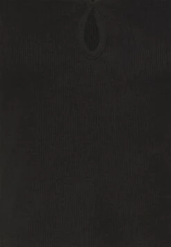 Noisy May MAYA O NECK CUTOUT NOOS - T-Shirt Print - Black -Fashion Verkauf 92dda8364eb844d3af113c13cebb9855