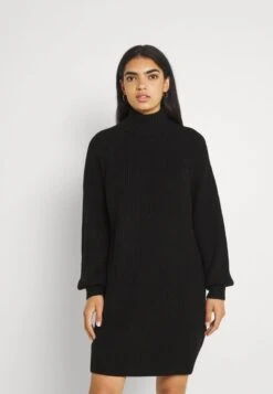 Noisy May NMTIMMY DRESS - Strickkleid - Black