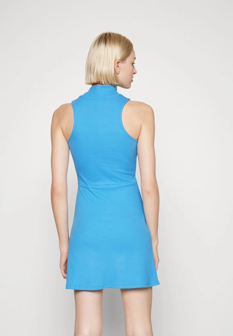 Noisy May NMMANALA HIGHNECK SKATER DRESS - Jerseykleid - Azure Blue 5 Noisy May NMMANALA HIGHNECK SKATER DRESS - Jerseykleid - Azure Blue - Image 3