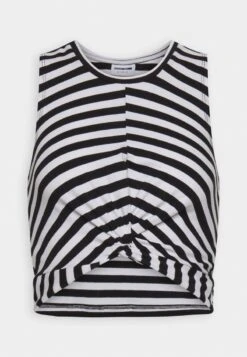 Noisy May NMTWIGGI NOOS - Top - Black/white -Fashion Verkauf 98413520c7da4f9ba431788d640557f6