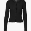 Noisy May CUT OUT - Strickjacke - Black -Fashion Verkauf 9f4a54188b984c8ca52658c2fa80d0ae
