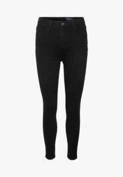 Noisy May CALLIE HIGH WAIST - Jeans Skinny Fit - Black -Fashion Verkauf a08c24a79a2b467eba48b444a355f7fa