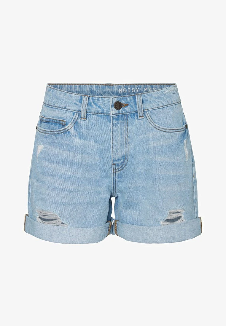 Noisy May Jeans Shorts - Light Blue Denim 7 Noisy May Jeans Shorts - Light Blue Denim - Image 5