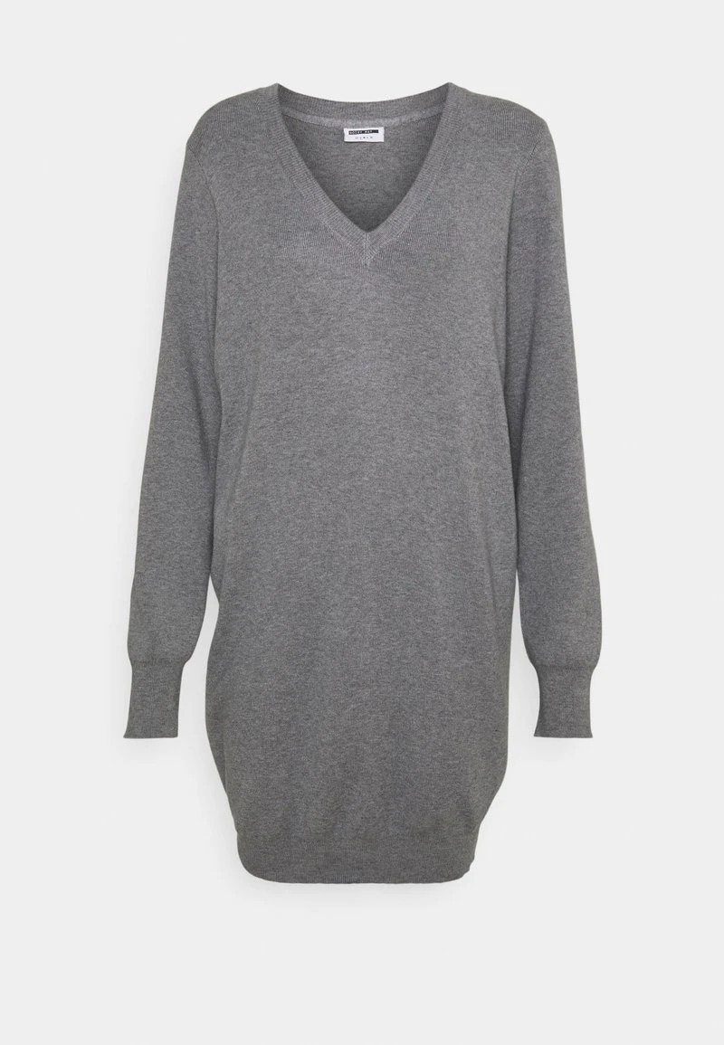 Noisy May NMSHIP DRESS - Strickkleid - Mottled Grey 7 Noisy May NMSHIP DRESS - Strickkleid - Mottled Grey - Image 5