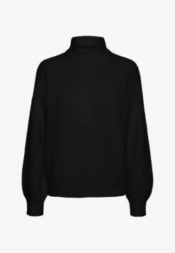 Noisy May NMTIMMY - Strickpullover - Schwarz