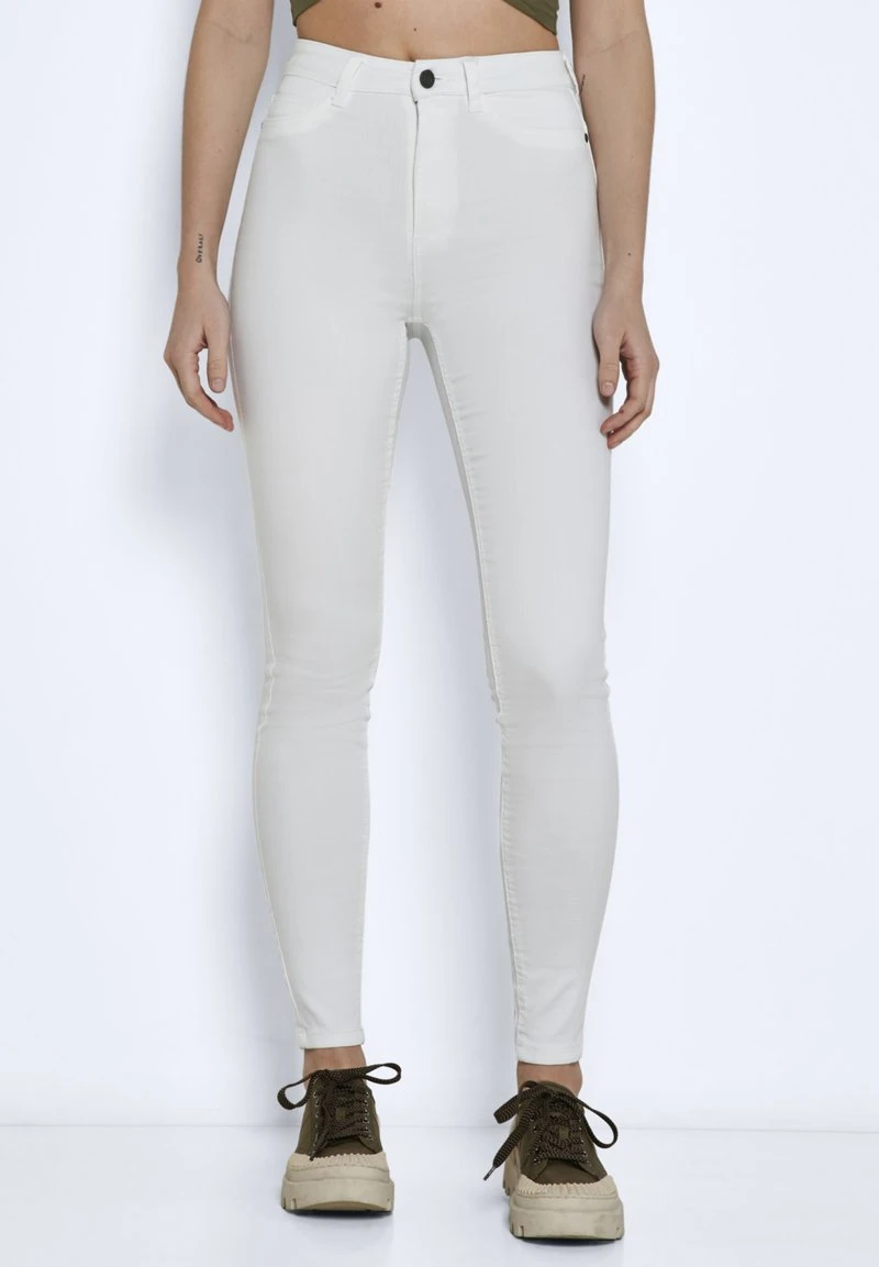 Noisy May NMCALLIE - Jeans Skinny Fit - Bright White 3 Noisy May NMCALLIE - Jeans Skinny Fit - Bright White