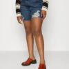 Jeans Shorts - Medium Blue Denim 1 Jeans Shorts - Medium Blue Denim -Fashion Verkauf c5494fbed1b44f8bb1305c5b7af71e00