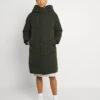 Noisy May NMTALLY LONG JACKET - Wintermantel - Rosin